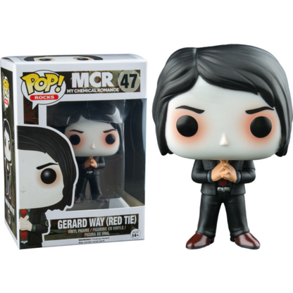 My Chemical Romance - Gerard Way with Red Tie US Exclusive Pop! Vinyl #47
