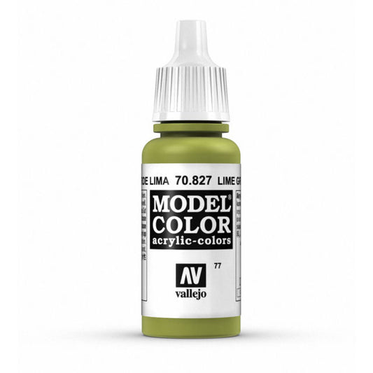 Vallejo Model Colour Lime Green 17 ml - Ozzie Collectables