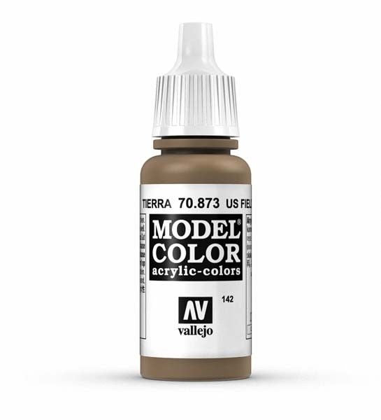 Vallejo Model Colour Us Field Drab 17 ml - Ozzie Collectables