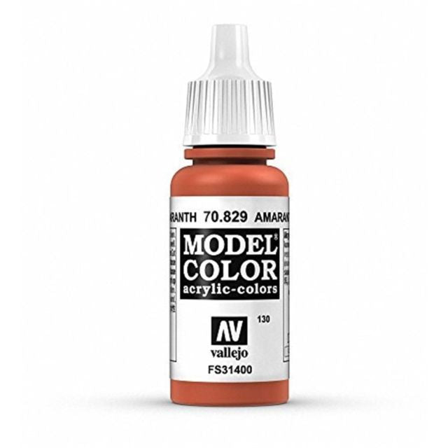 Vallejo Model Colour Amarantha Red 17 ml - Ozzie Collectables