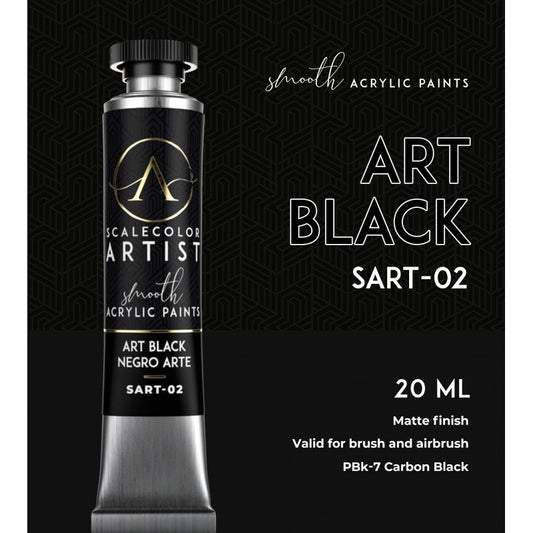 Scale 75 Scalecolor Artist Art Black 20ml