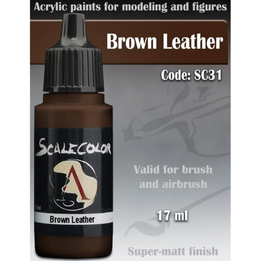 Scale 75 Scale Colour Brown Leather 17ml