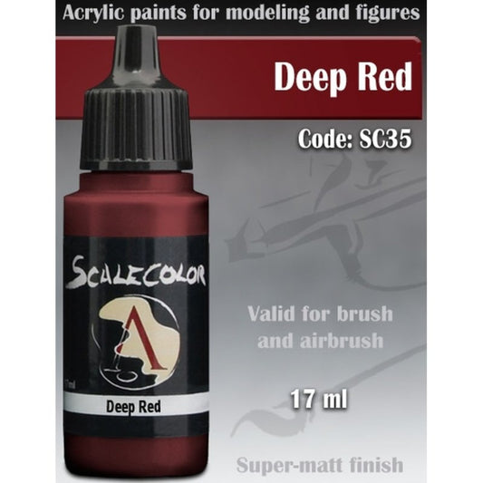Scale 75 Scale Colour Deep Red 17ml