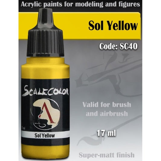 Scale 75 Scale Colour Sol Yellow 17ml