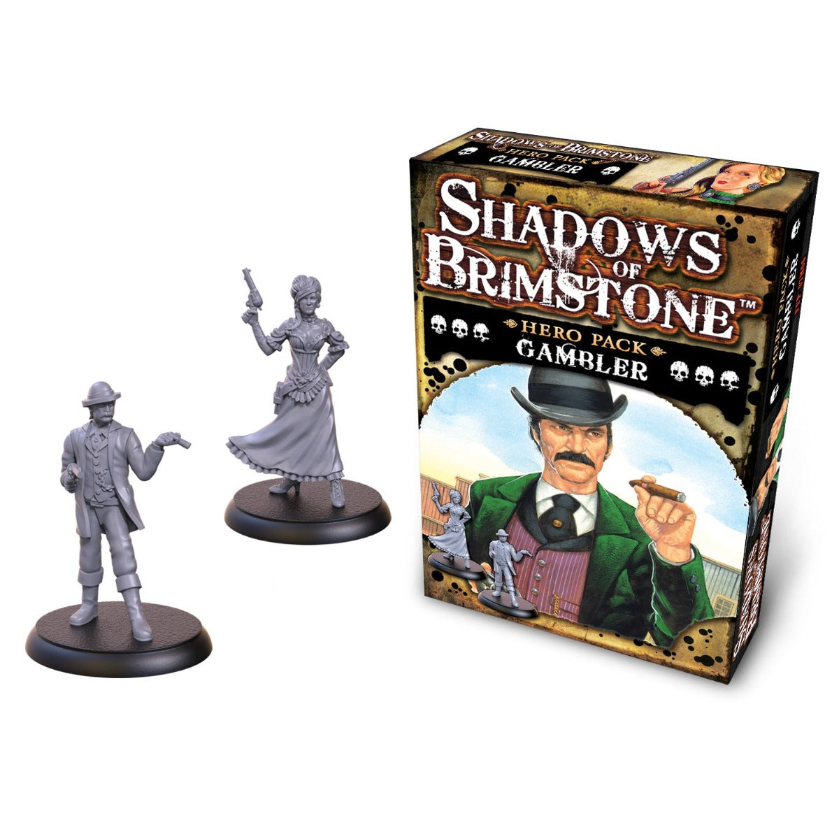 Shadows of Brimstone Hero Pack - Gambler