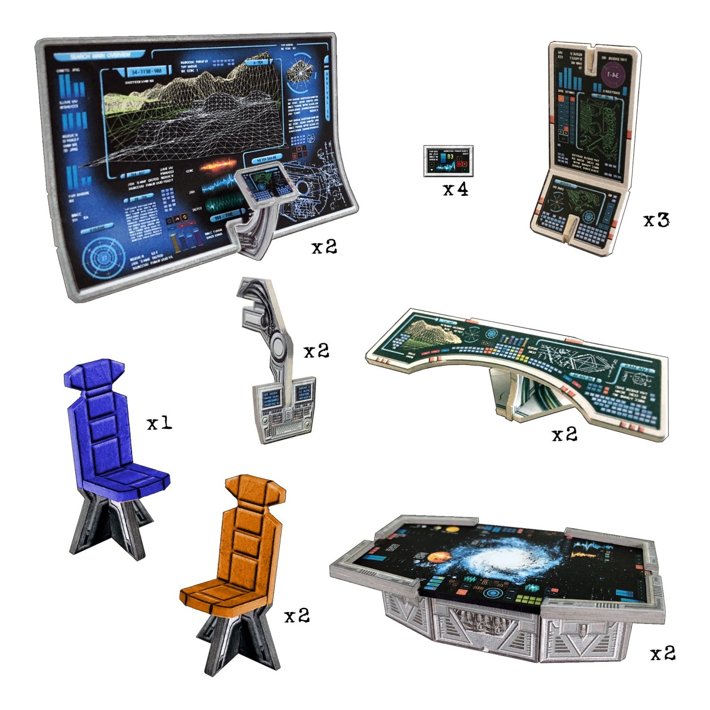 Battle Systems - Sci-Fi - Extended Range - Galactic Consoles