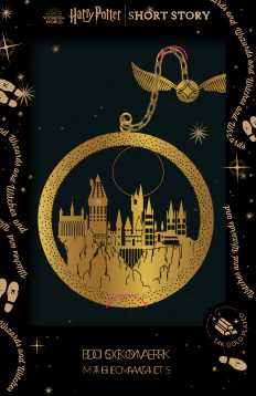 Harry Potter Gold Bookmark Hogwarts Castle
