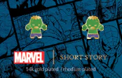 Marvel Epoxy Earring Hulk