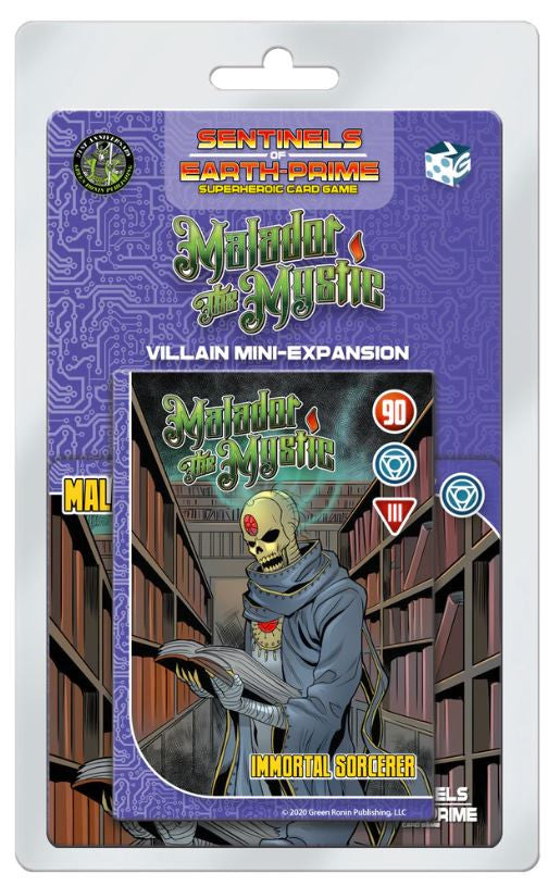 Sentinels of Earth Prime SCG - Malador The Mystic Villain Mini Expansion Deck