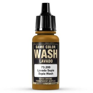 Vallejo Game Colour - Wash - Sepia  18ml