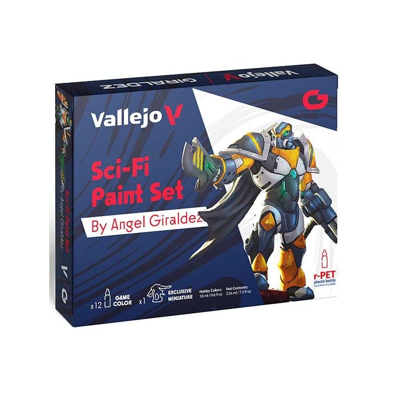 Vallejo Game Colour - Sci-Fi Paint Set by Angel Giraldez