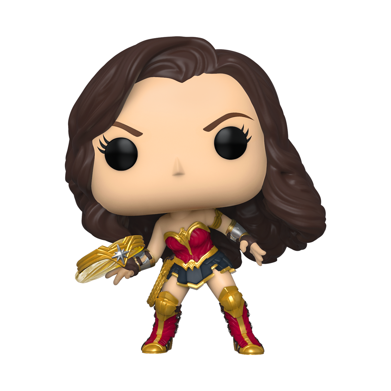 Wonder Woman: 1984 - Wonder Woman with Tiara Boomerang ECCC 2021 Spring Convention Exclusive Metallic Pop! Vinyl