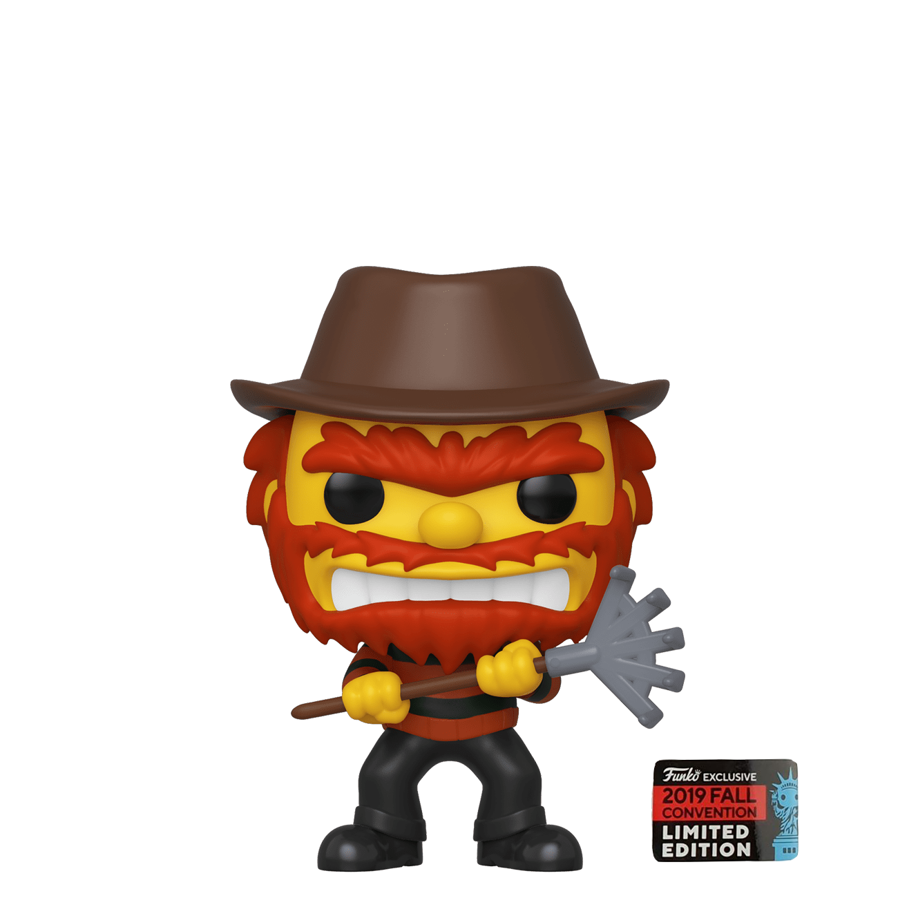Simpsons - Evil Groundskeeper Willie NYCC 2019 Exclusive Pop! Vinyl - Ozzie Collectables
