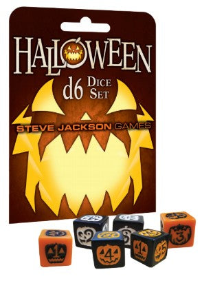 Halloween D6 Dice Set - Ozzie Collectables