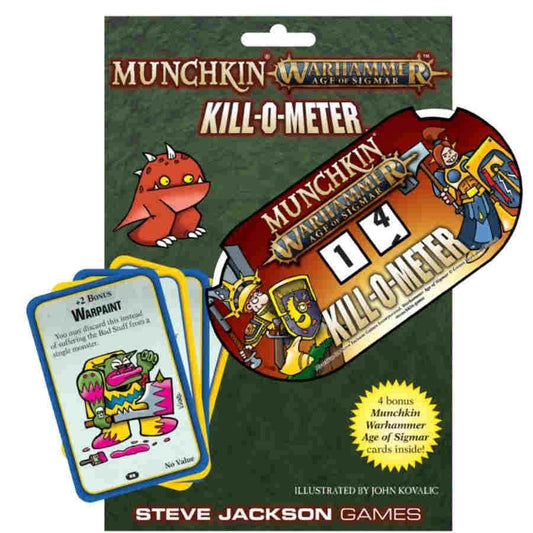Munchkin Warhammer Age Of Sigmar Kill-O-Meter - Ozzie Collectables