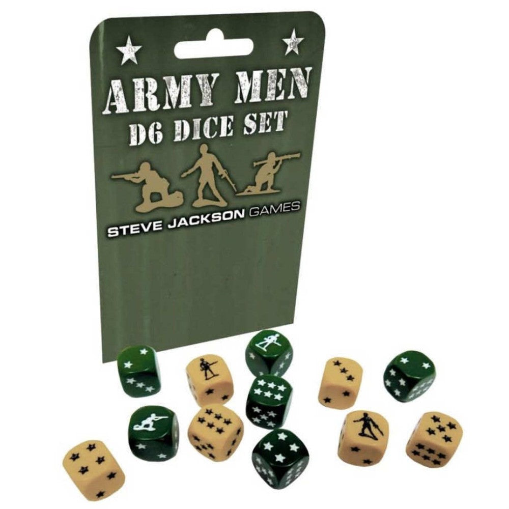 Army Men D6 Dice Set - Ozzie Collectables