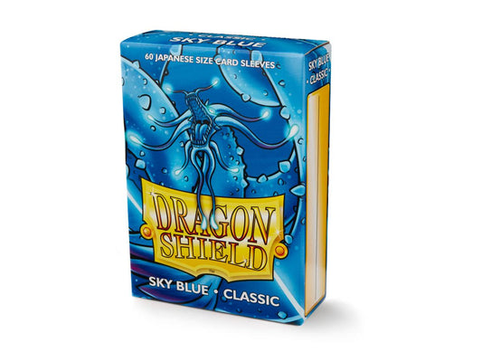 Sleeves - Dragon Shield Japanese- Box 60 - Classic Sky Blue - Ozzie Collectables