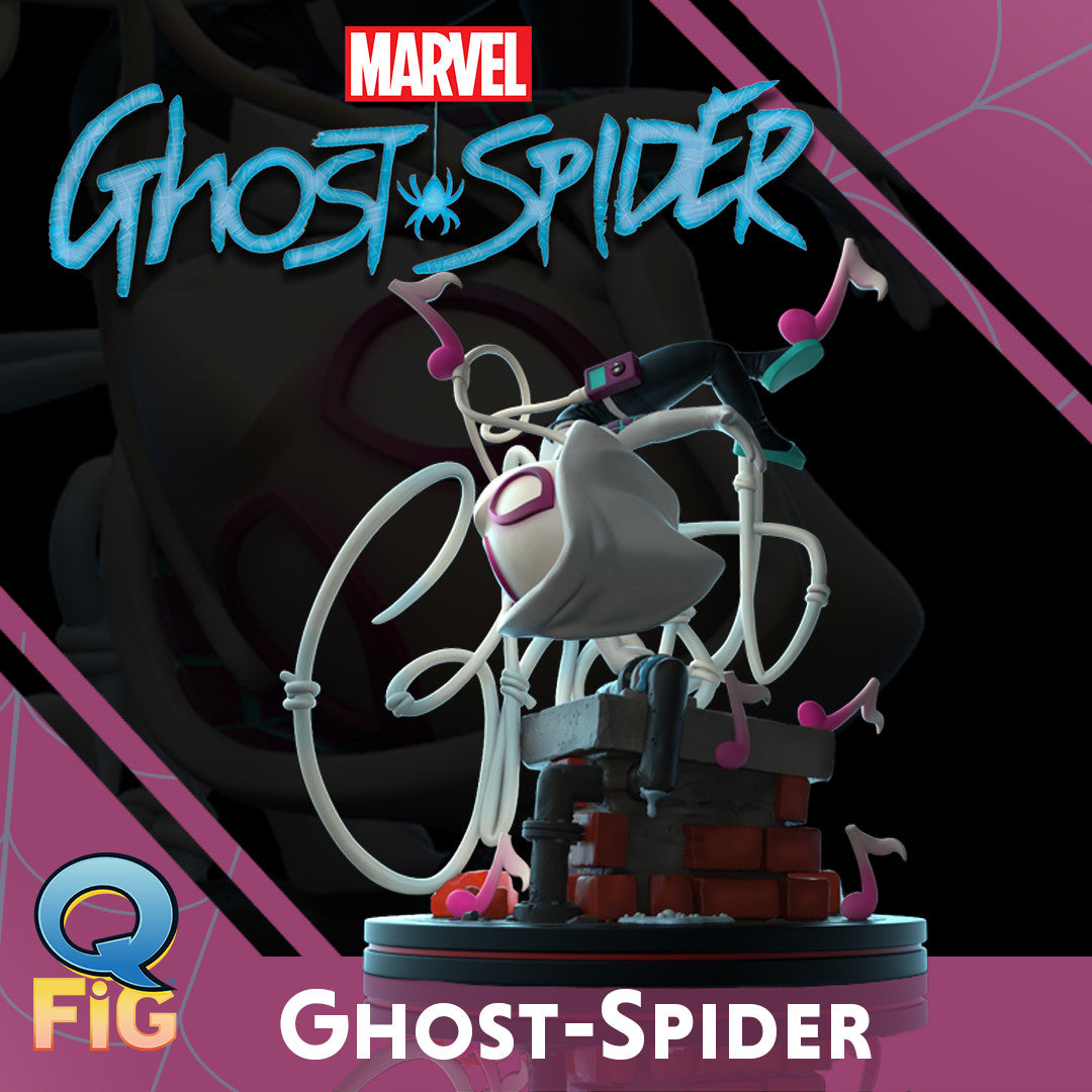 Spiderman Gwen Stacy Ghost Spider Q-FIG Elite Figure