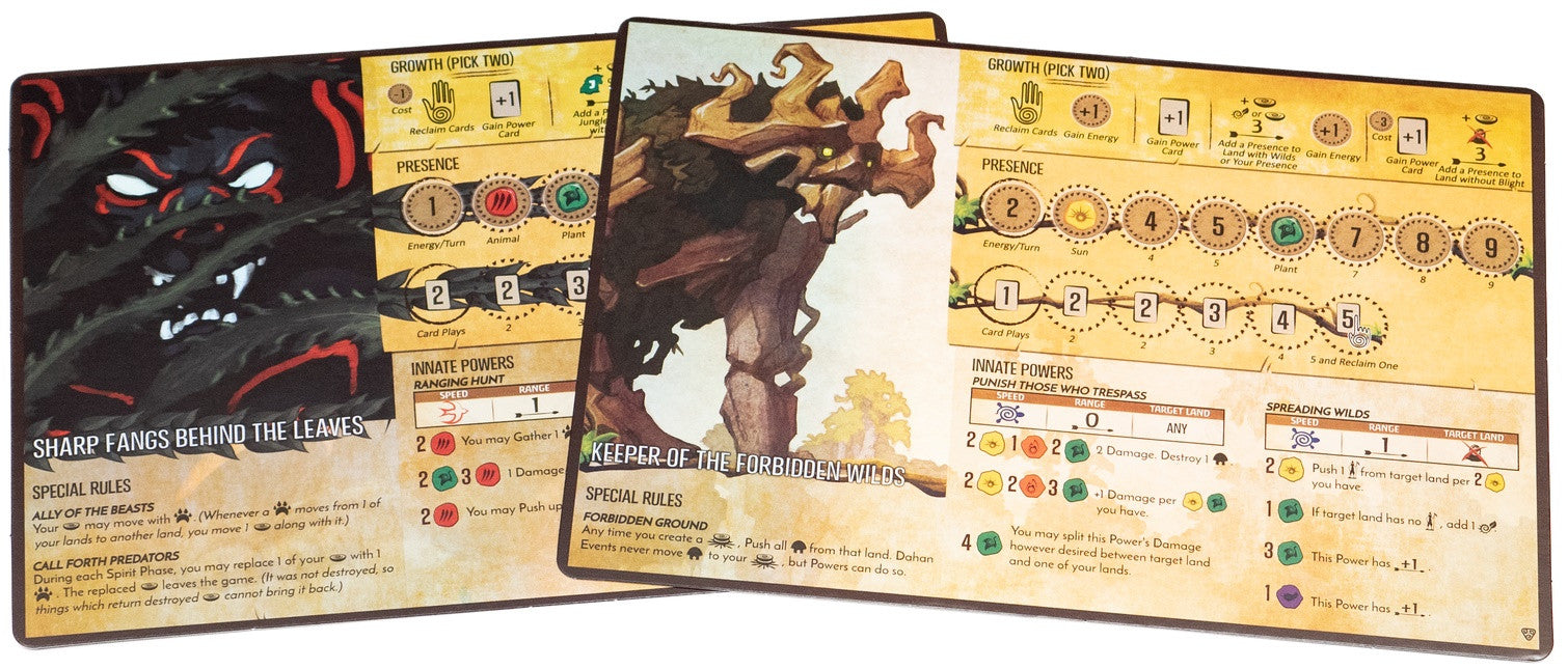 Spirit Island Branch and Claw Foil Panel Upgrade