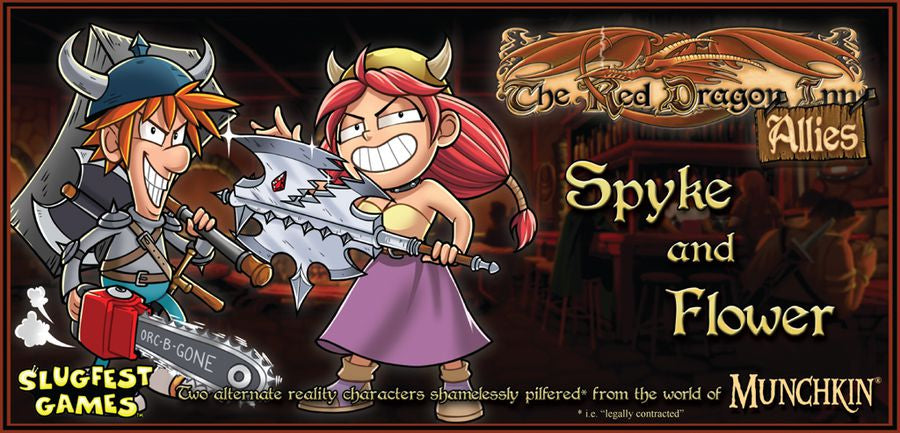 Red Dragon Inn Allies Spyke & Flower - Ozzie Collectables