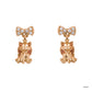 Disney Drop Earring Diamante Marie