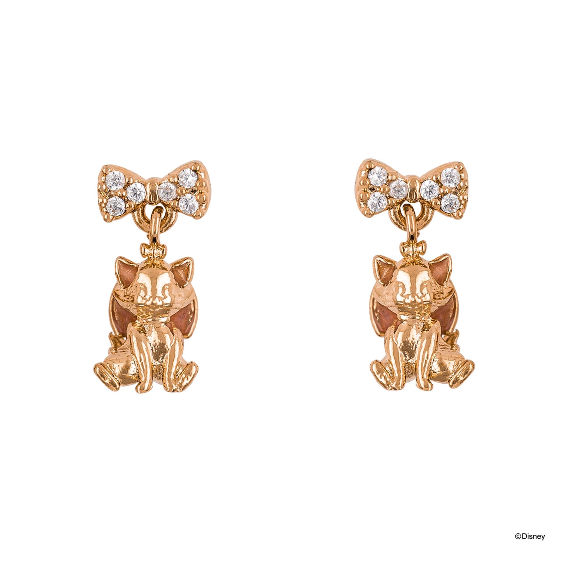 Disney Drop Earring Diamante Marie