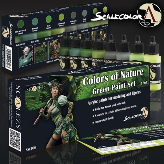 Scale 75 Scale Colour Colours and Nature Paint Set