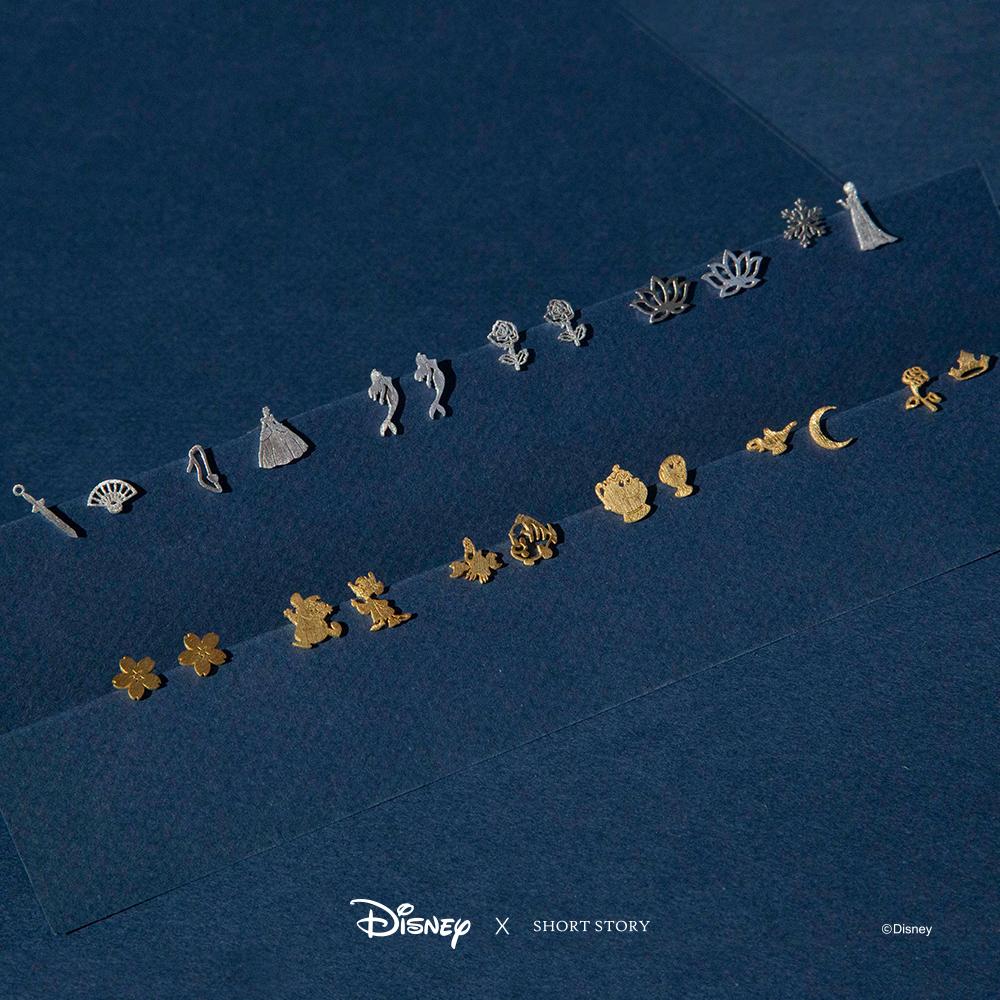 Disney Earring Belle Mrs Potts and Chip