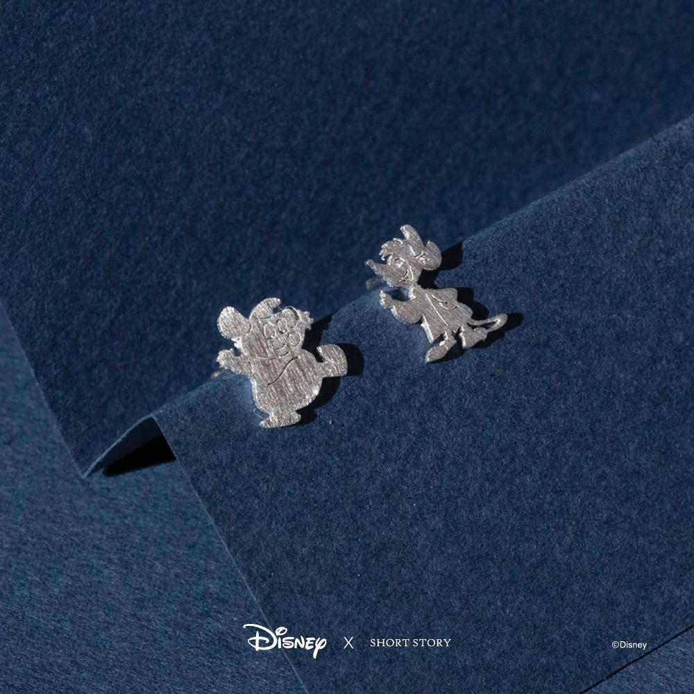 Disney Earring Cinderella Jaq and Gus