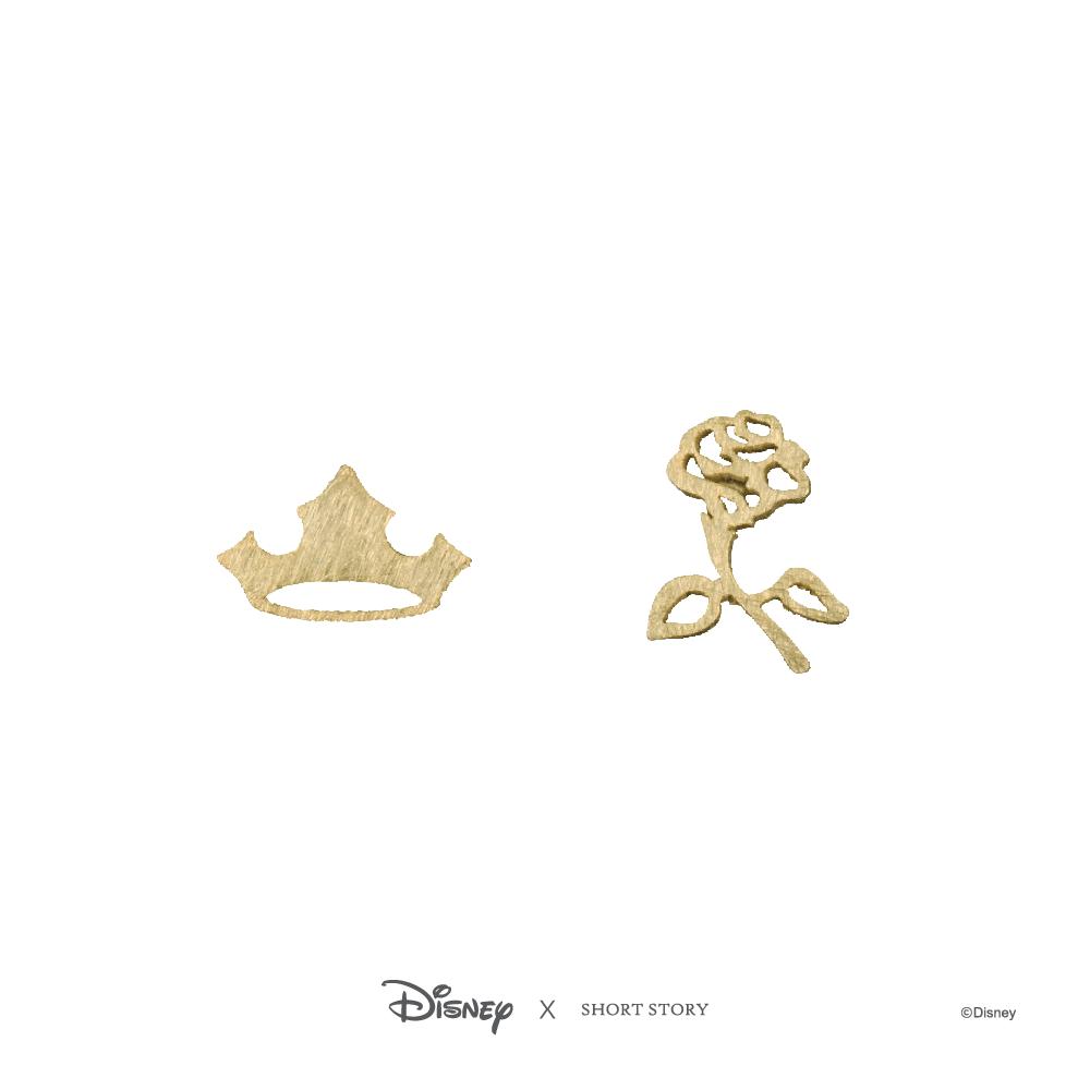 Disney Earring Aurora Flower and Crown