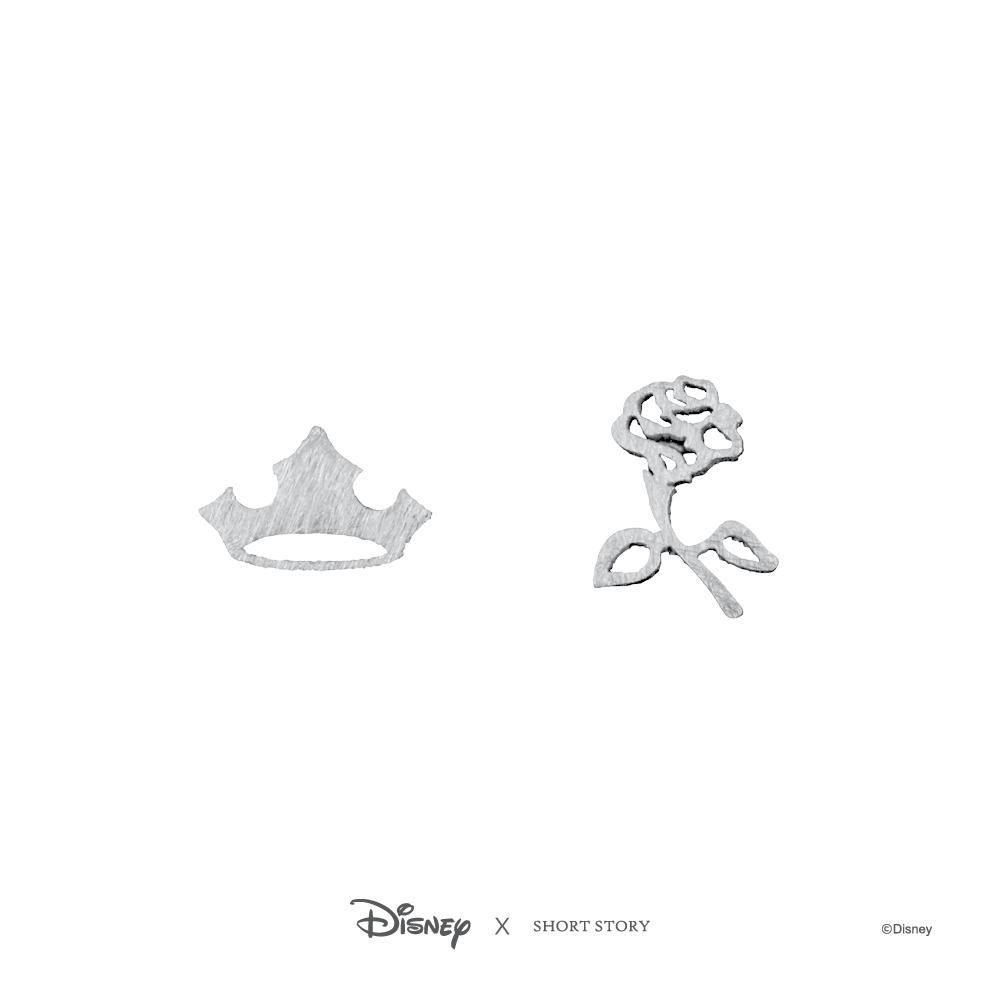 Disney Earring Aurora Flower and Crown