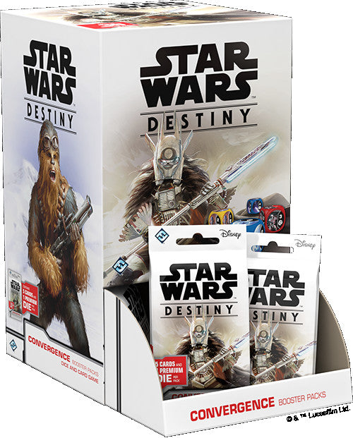 Star Wars Destiny TCDG Convergence Booster Display