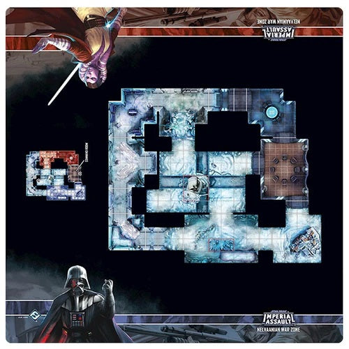 Star Wars Imperial Assault Nelvaanian War Zone Playmat
