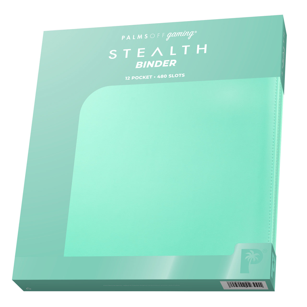 STEALTH 12 Pocket Zip Trading Card Binder - TURQUOISE