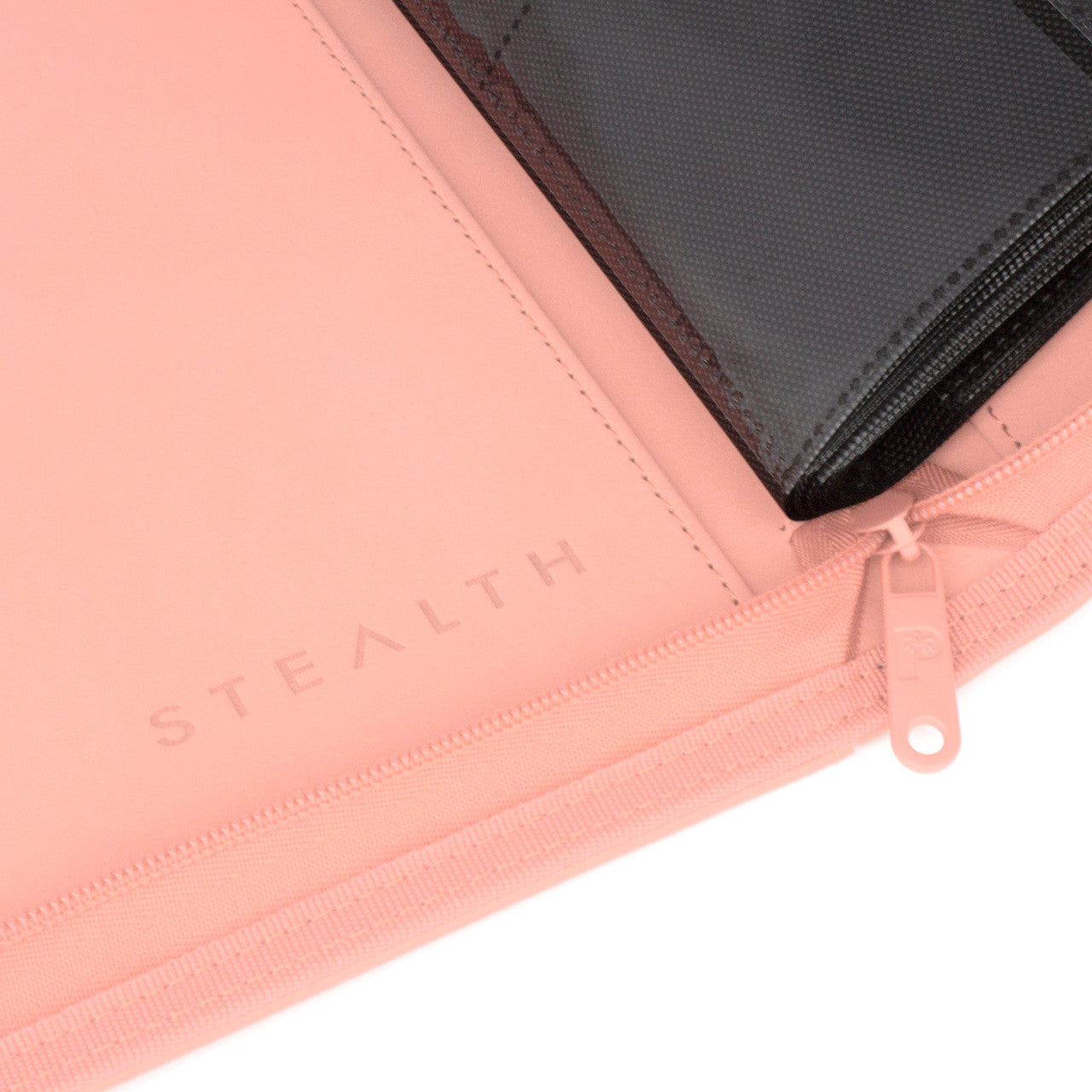 STEALTH 12 Pocket Zip Trading Card Binder - PINK