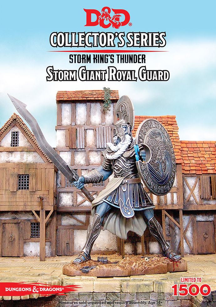 D&D Collectors Series Miniatures Storm Kings Thunder Storm Giant Royal Guard
