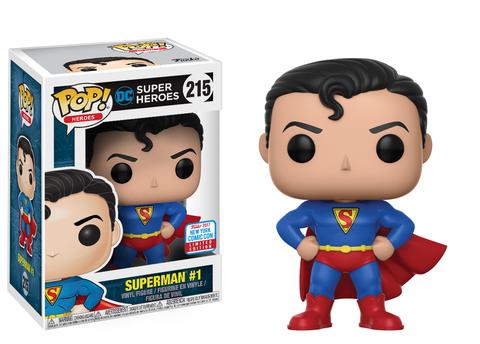 Superman #1 - DC Super Heroes 2017 Fall Convention Exclusive Pop Vinyl #215 - Ozzie Collectables