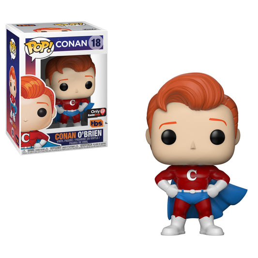 Conan O'Brien - Super Conan Summer Convention GameStop Exclusive POP! Vinyl - Ozzie Collectables