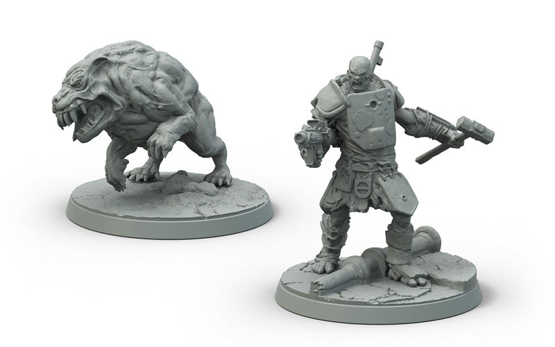 Fallout Wasteland Warfare Super Mutants Hammer - Ozzie Collectables
