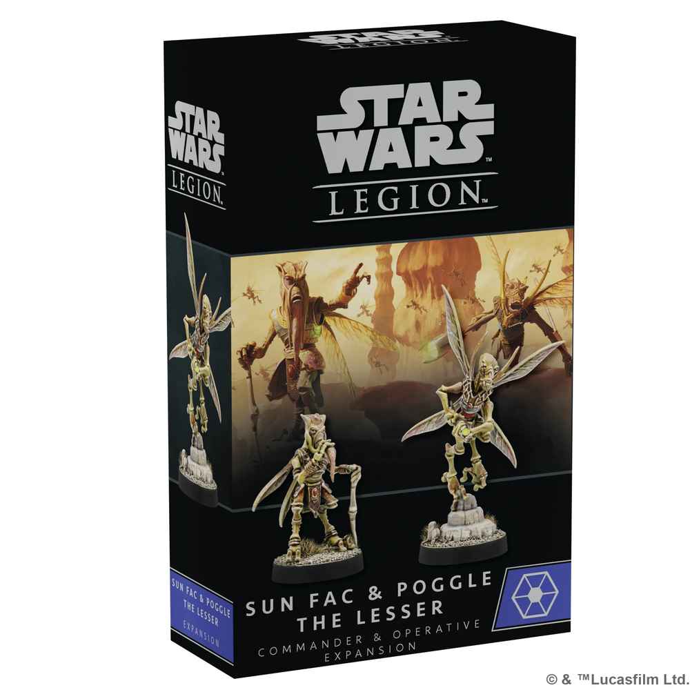 Star Wars Legion - Sun Fac & Poogle the Lesser Commander Expansion