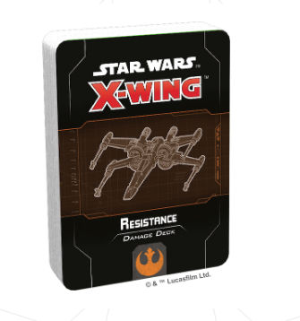 Star Wars X-Wing 2nd Edition Resistance Damage Deck - Ozzie Collectables
