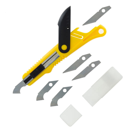 Vallejo Hobby Tools - Plastic Cutter Scriber Tool & 5 Spare Blades