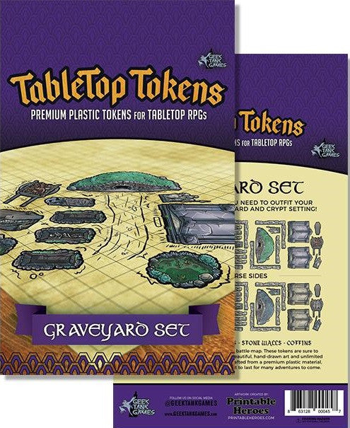 Tabletop Tokens - Graveyard Set