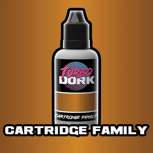 Turbo Dork Cartridge Family Metallic Acrylic Paint 20ml Bottle - Ozzie Collectables