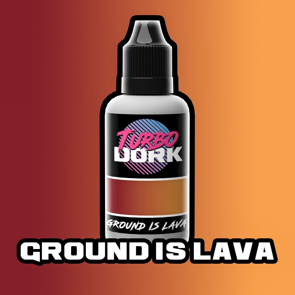 Turbo Dork Ground Is Lava Turboshift Acrylic Paint 20ml Bottle - Ozzie Collectables