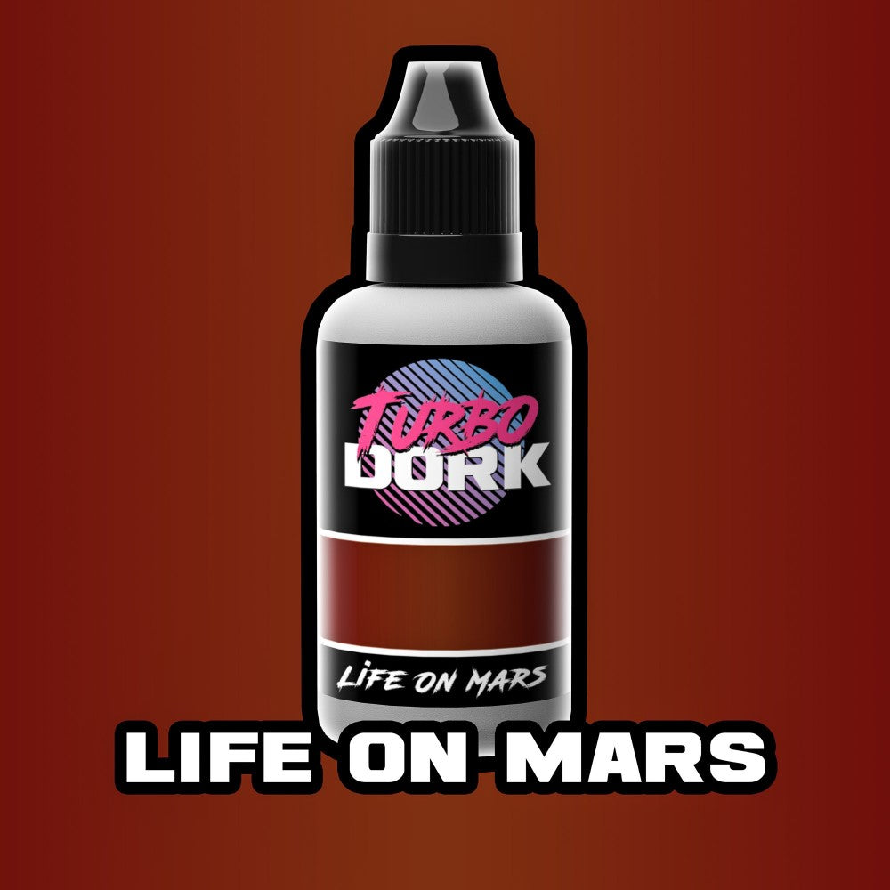 Turbo Dork Life On Mars Metallic Acrylic Paint 20ml Bottle - Ozzie Collectables