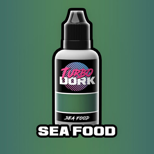 Turbo Dork Sea Food Metallic Acrylic Paint 20ml Bottle - Ozzie Collectables