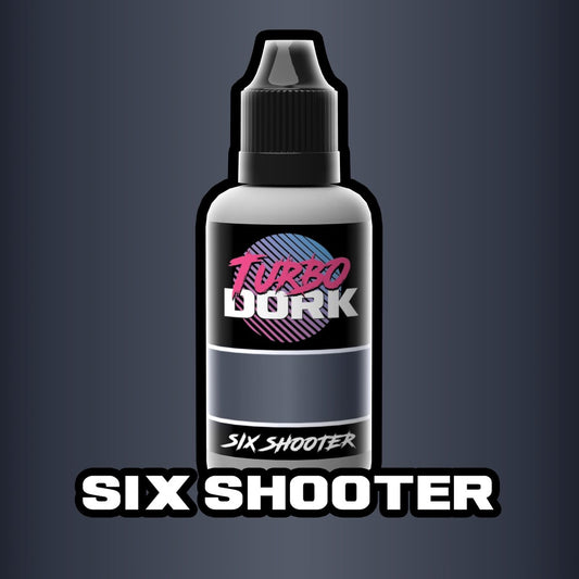 Turbo Dork Six Shooter Metallic Acrylic Paint 20ml Bottle - Ozzie Collectables