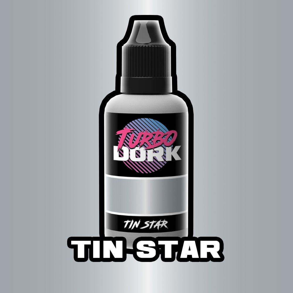 Turbo Dork Tin Star Metallic Acrylic Paint 20ml Bottle - Ozzie Collectables