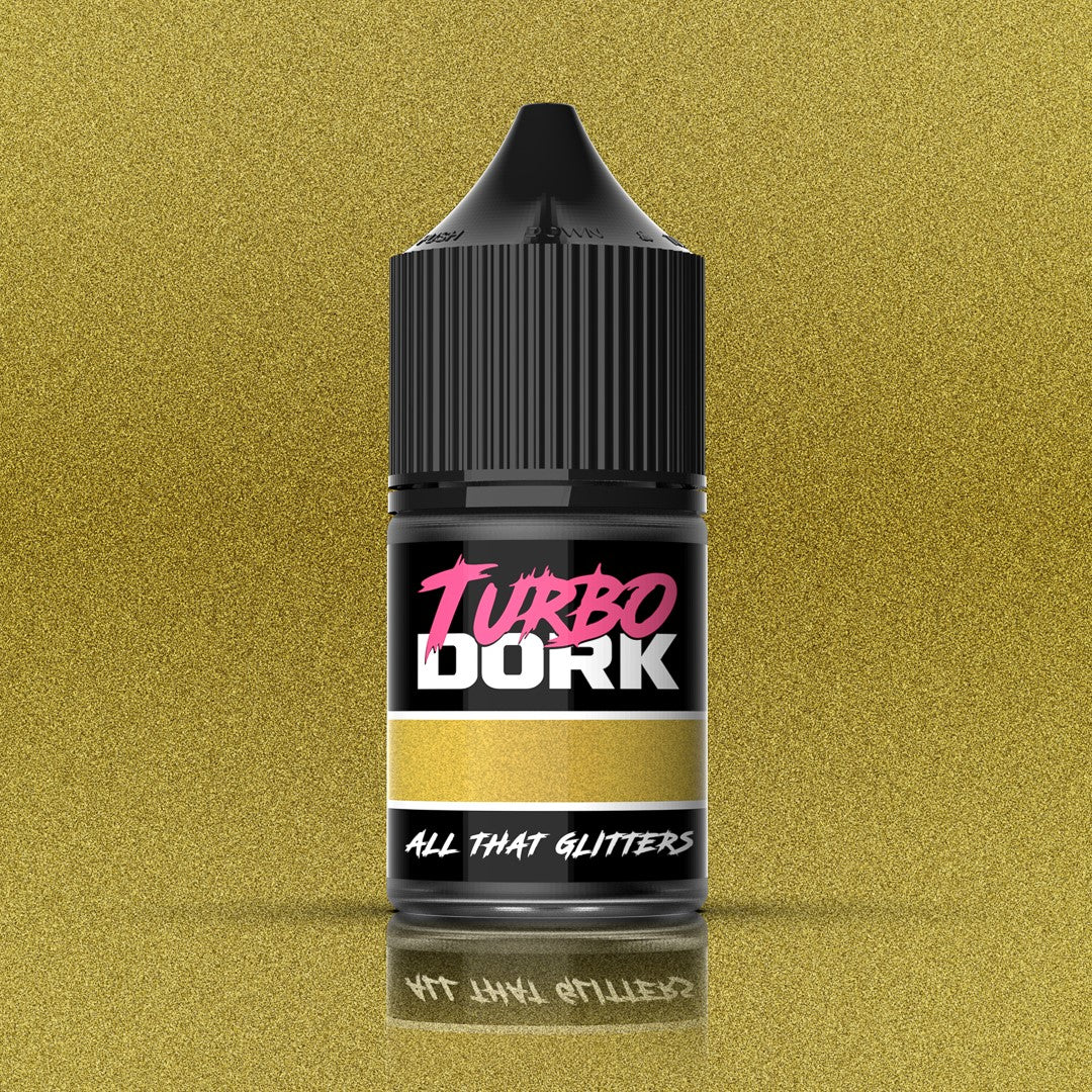 Turbo Dork - All That Glitters Metallic Acrylic Paint 22ml Bottle
